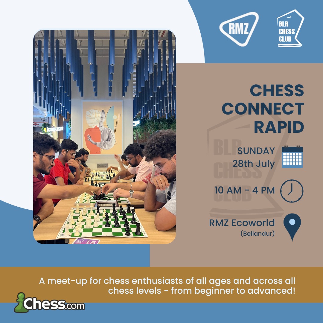 Poster for Chess Connect Rapid